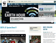 Tablet Screenshot of croatia.panda.org