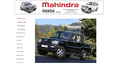 Desktop Screenshot of mahindra.panda.hr